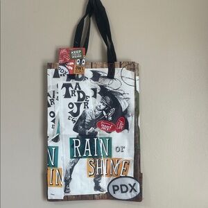 Trader Joe's Reusable Grocery Multicolor Tote Bag NEW